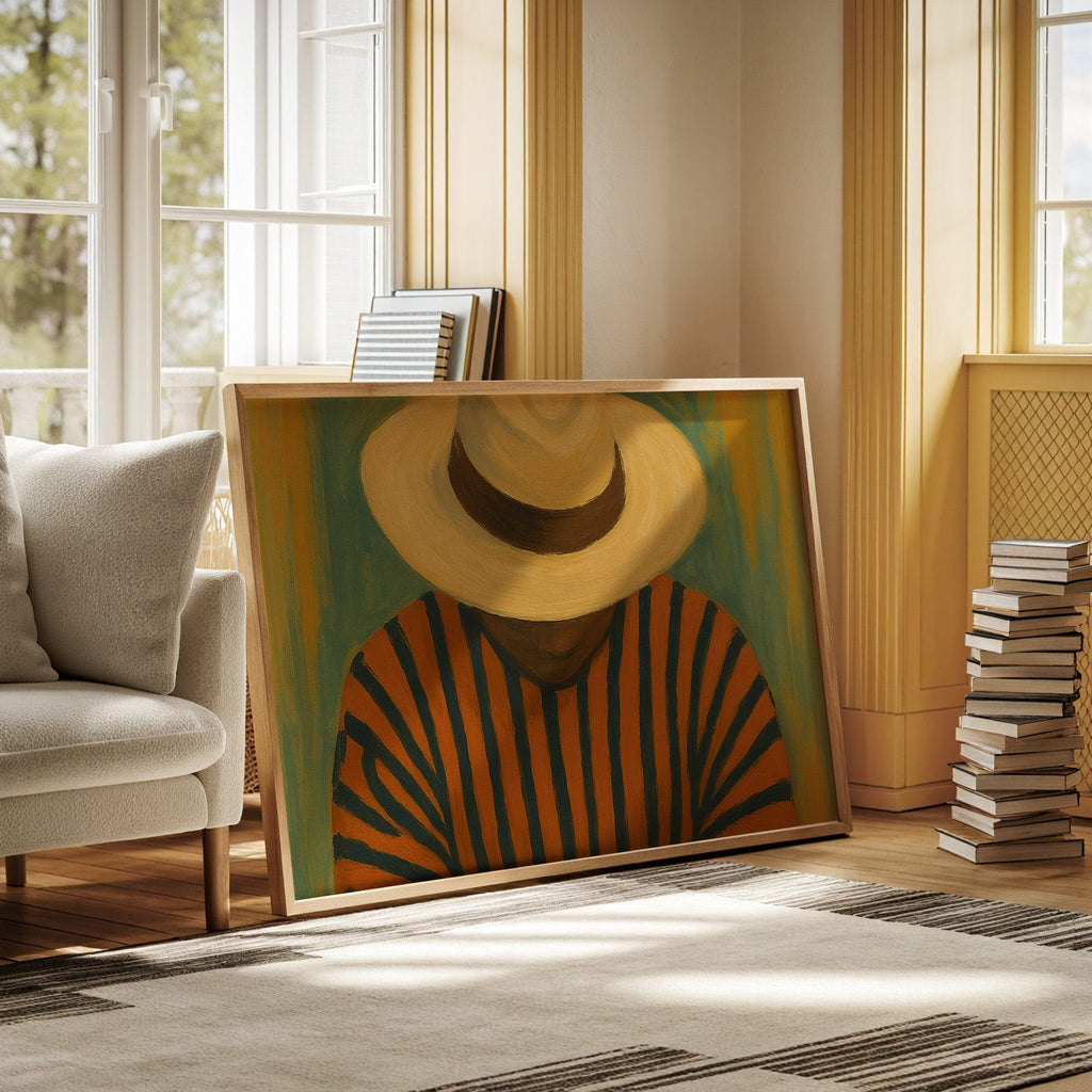 Minimalist Portrait Art - Quarter Circle AK Boutique
