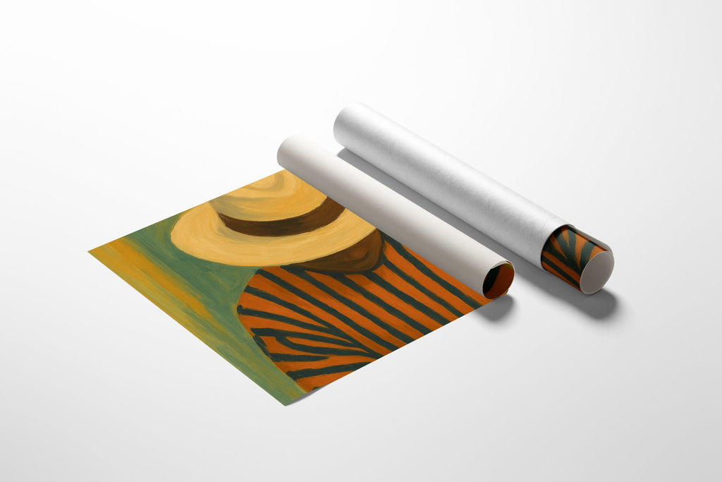 Minimalist Portrait Art - Quarter Circle AK Boutique