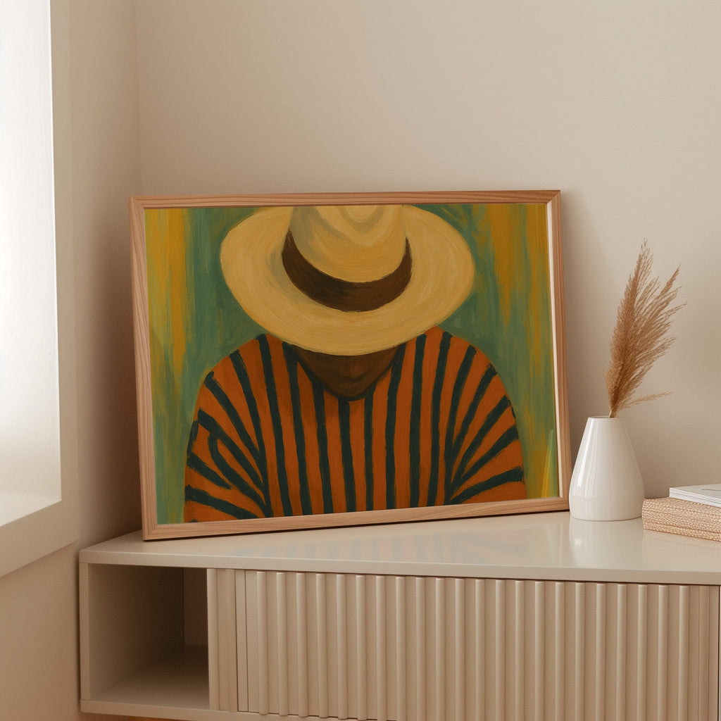 Minimalist Portrait Art - Quarter Circle AK Boutique