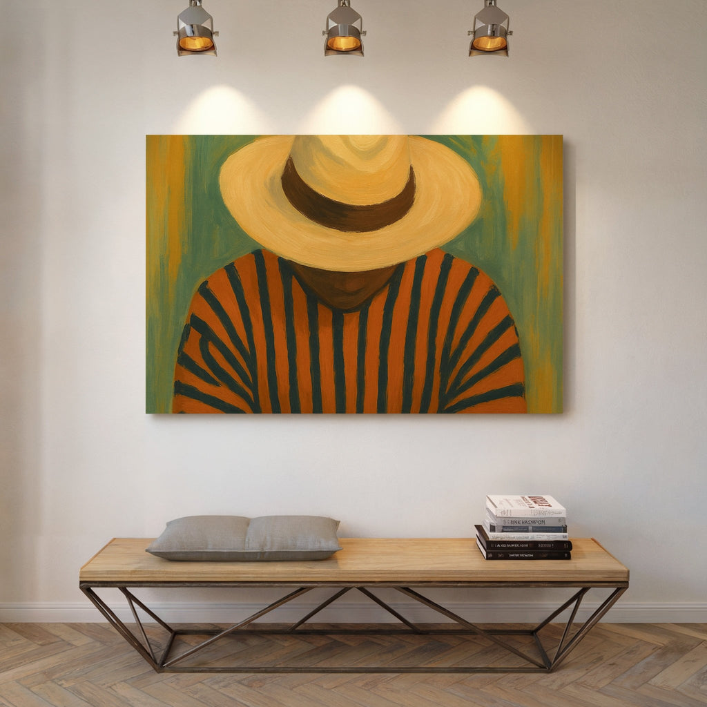 Minimalist Portrait Art - Quarter Circle AK Boutique