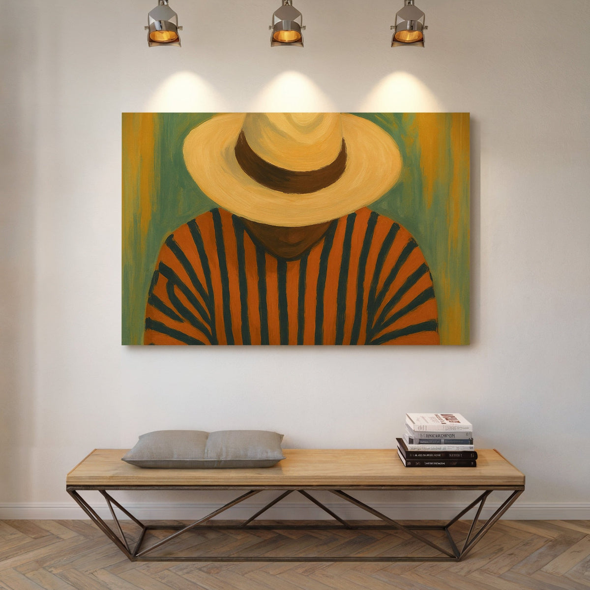 Minimalist Portrait Art - Quarter Circle AK Boutique