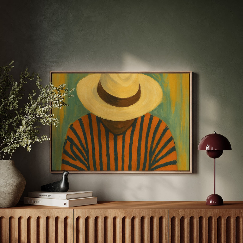 Minimalist Portrait Art - Quarter Circle AK Boutique