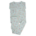 Mint Frenchie Puppy Big Kid Pajama - Quarter Circle AK Boutique
