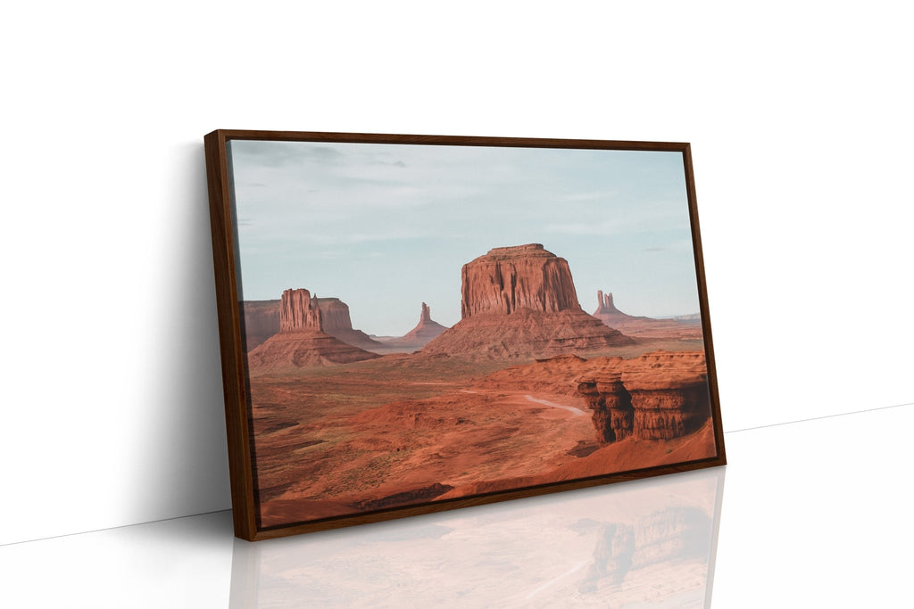 Monument Valley Buttes Under Open Sky - Quarter Circle AK Boutique