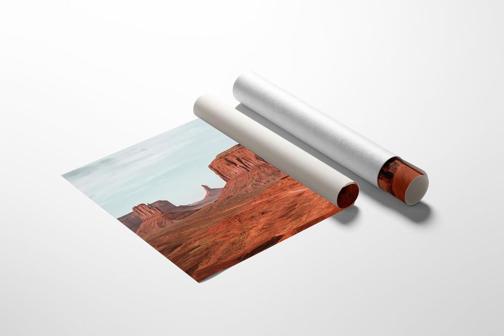 Monument Valley Buttes Under Open Sky - Quarter Circle AK Boutique