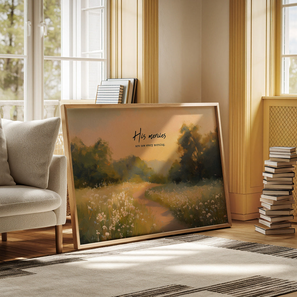 Morning Mercies in Bloom - Quarter Circle AK Boutique
