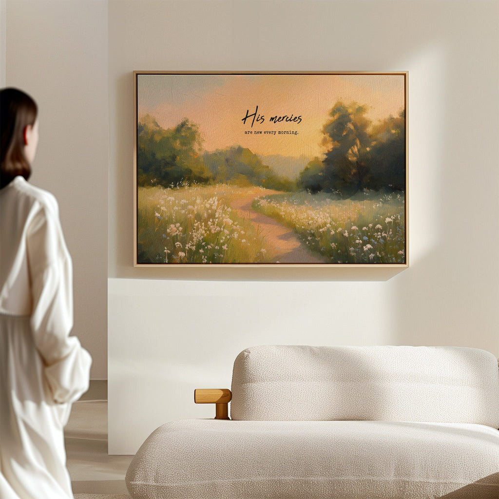 Morning Mercies in Bloom - Quarter Circle AK Boutique