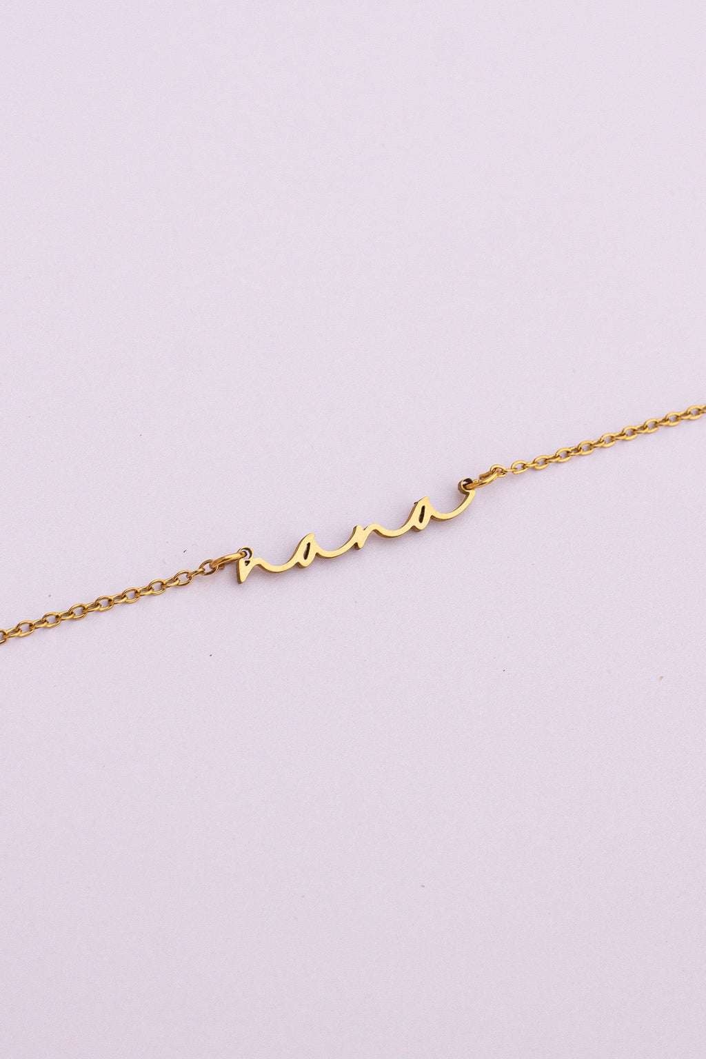 "Nana" Necklace - Quarter Circle AK Boutique