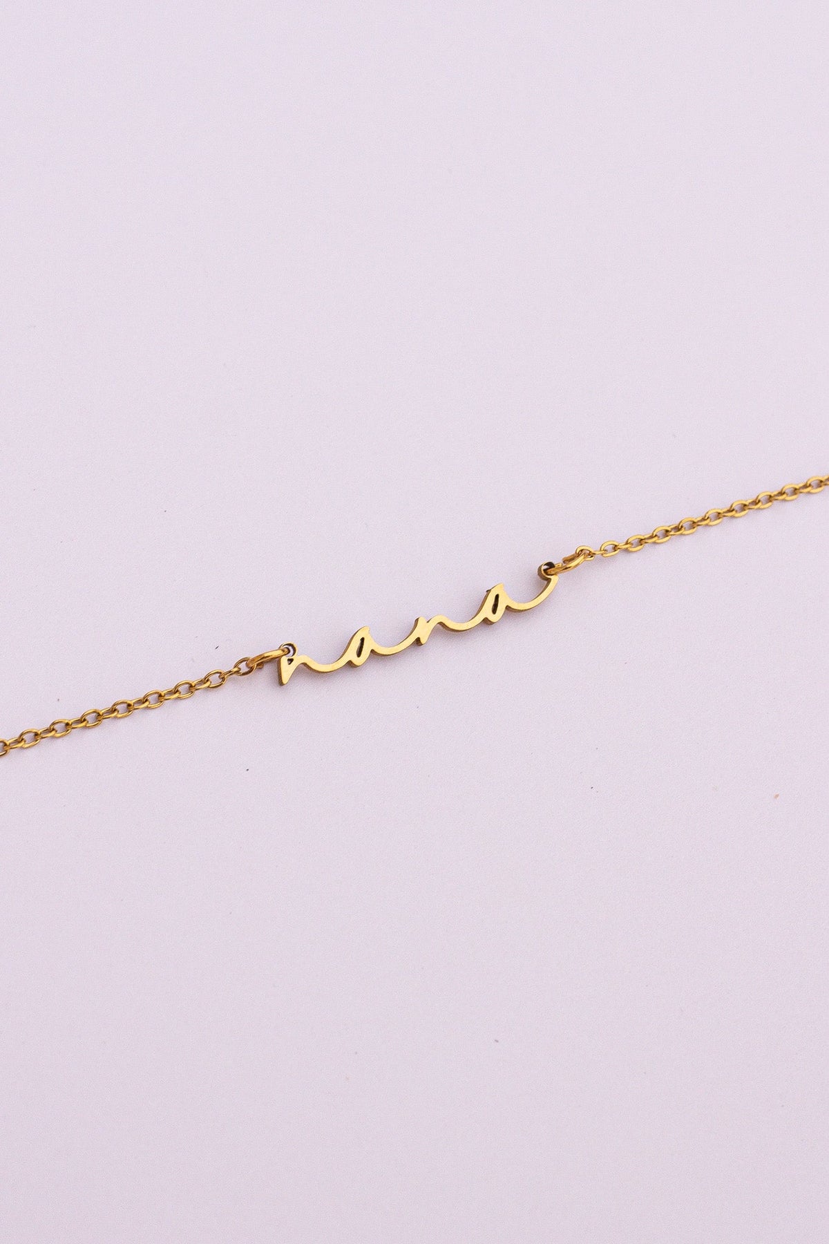 "Nana" Necklace - Quarter Circle AK Boutique