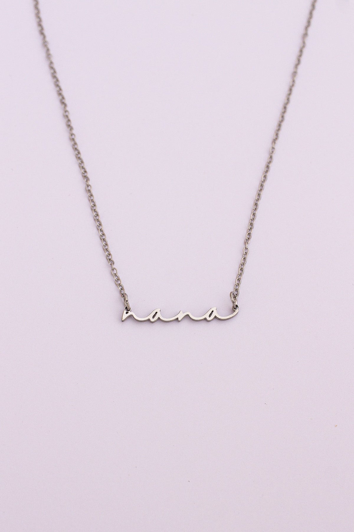 "Nana" Necklace - Quarter Circle AK Boutique