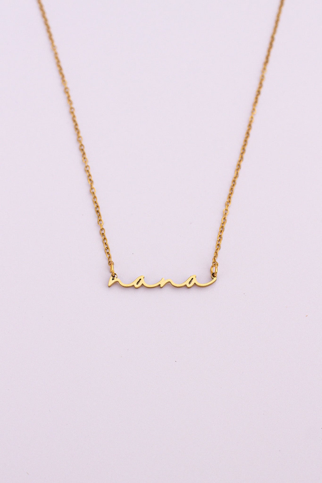 "Nana" Necklace - Quarter Circle AK Boutique