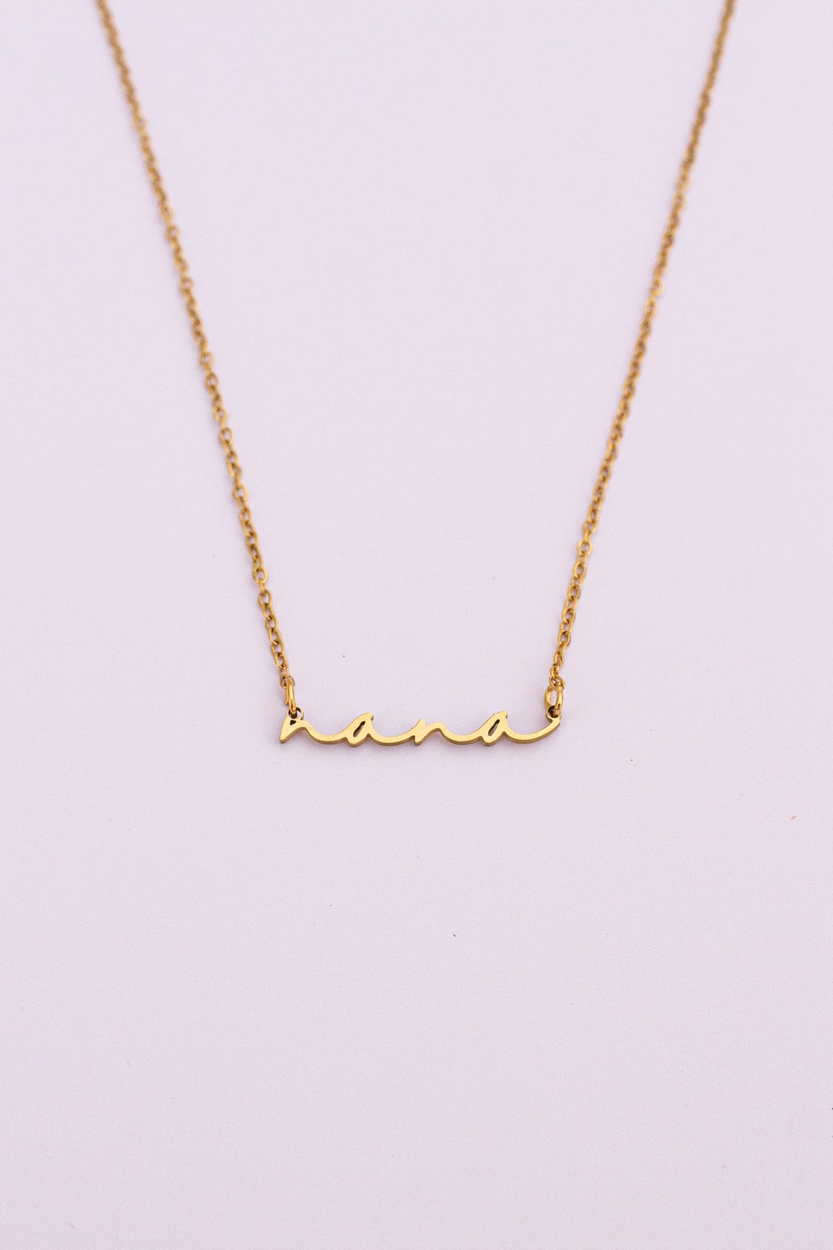 "Nana" Necklace - Quarter Circle AK Boutique