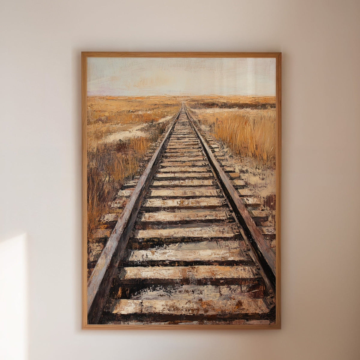 Nowhere Track Through the Open Plains - Quarter Circle AK Boutique