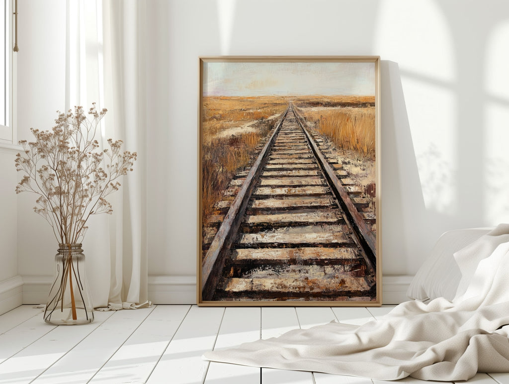Nowhere Track Through the Open Plains - Quarter Circle AK Boutique