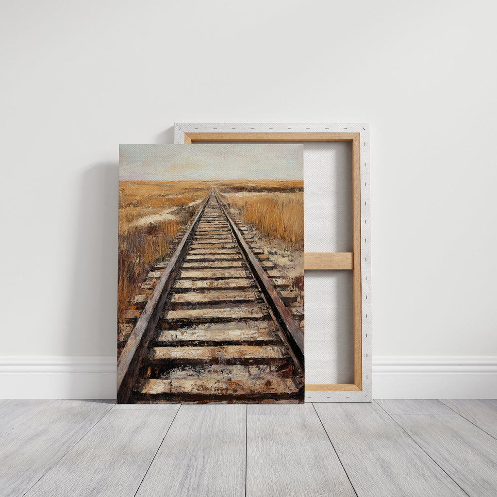 Nowhere Track Through the Open Plains - Quarter Circle AK Boutique
