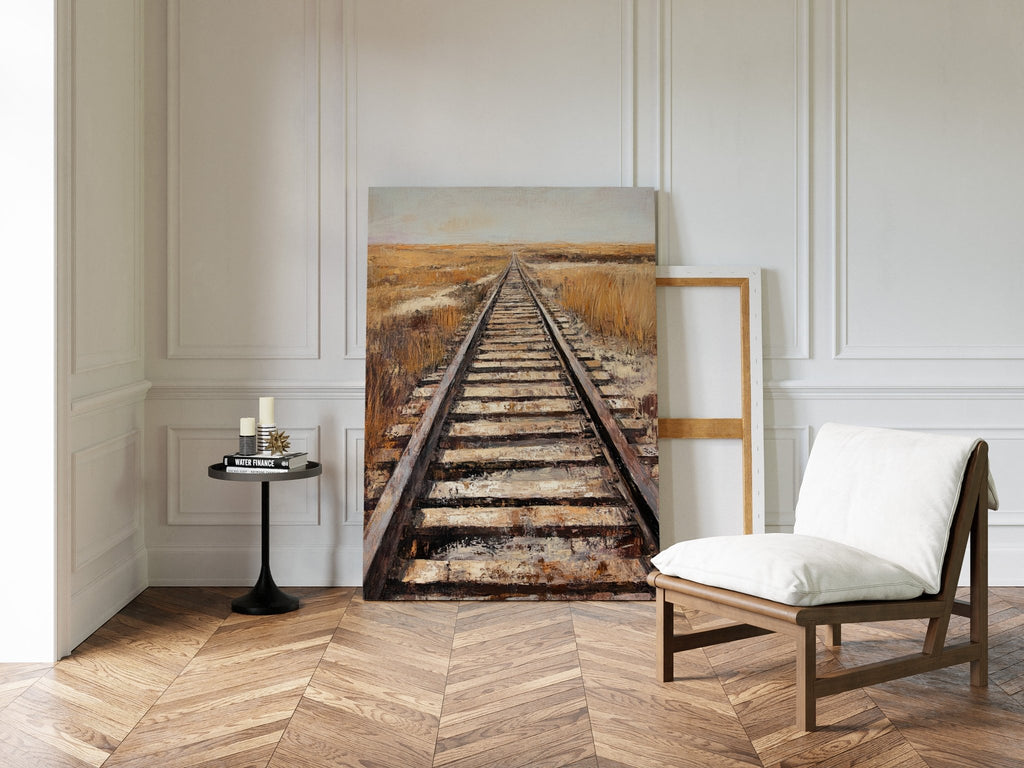 Nowhere Track Through the Open Plains - Quarter Circle AK Boutique