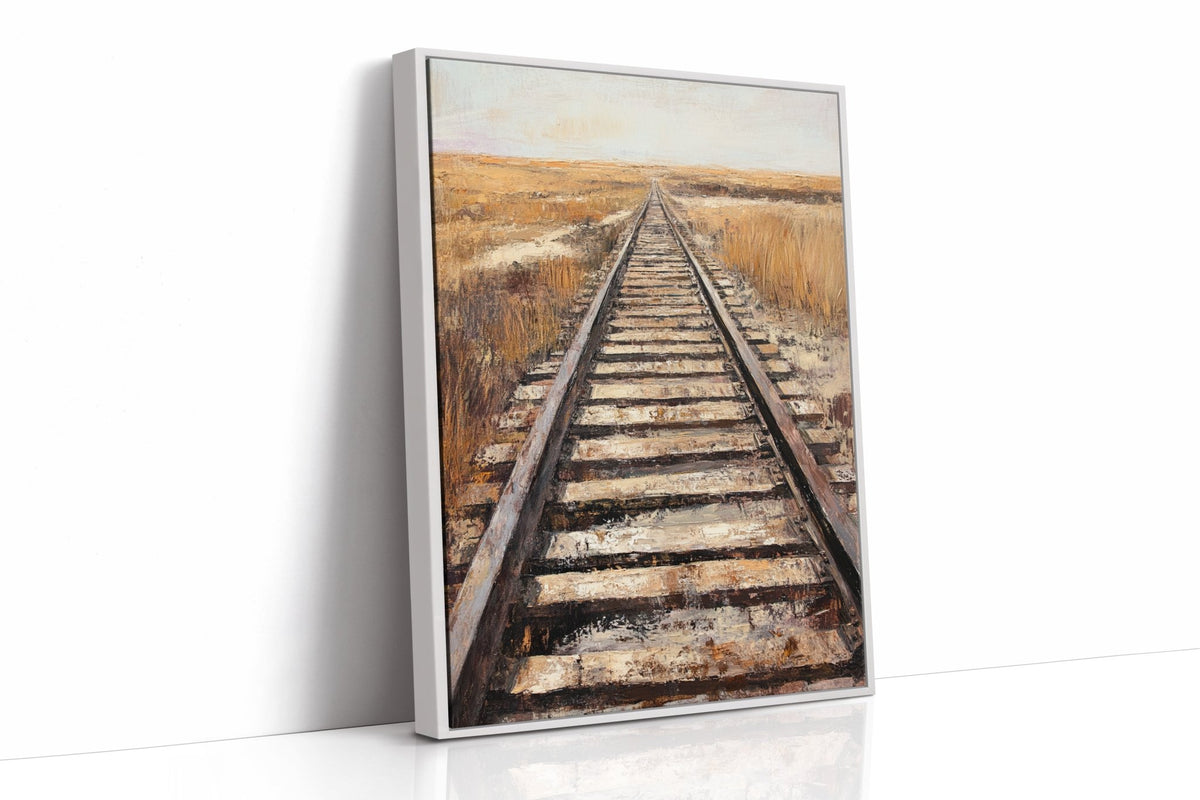 Nowhere Track Through the Open Plains - Quarter Circle AK Boutique