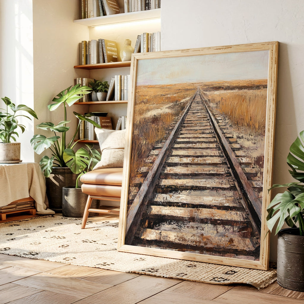 Nowhere Track Through the Open Plains - Quarter Circle AK Boutique