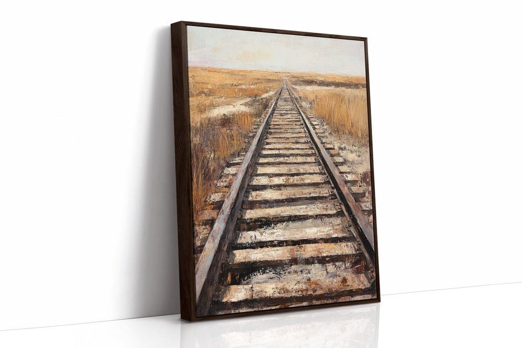 Nowhere Track Through the Open Plains - Quarter Circle AK Boutique