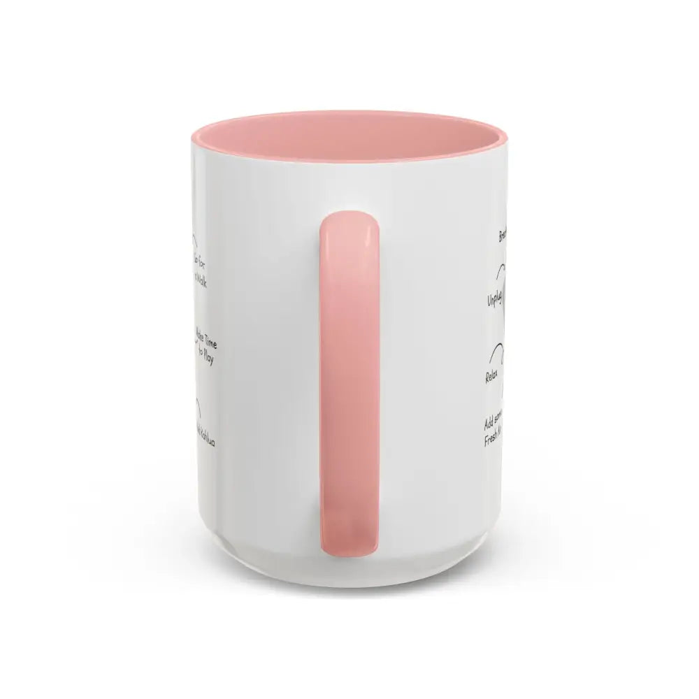 Office Gift Coffee Mug, Relax, Breathe, and Unplug with a Cup of Joy
