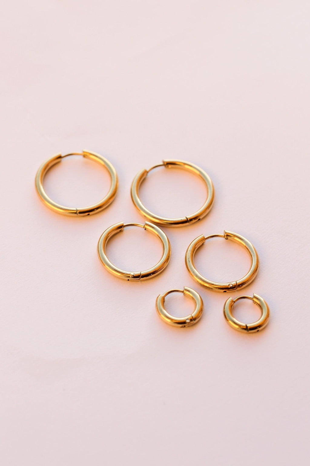 Olivia Hoop - Quarter Circle AK Boutique