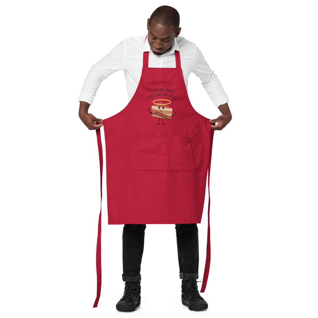 GTI Organic Cotton Apron - I Like My Cake