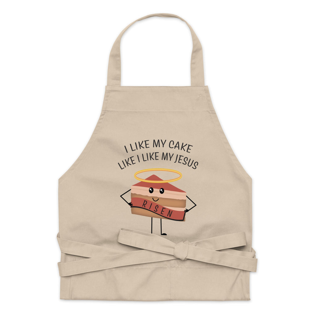 GTI Organic Cotton Apron - I Like My Cake