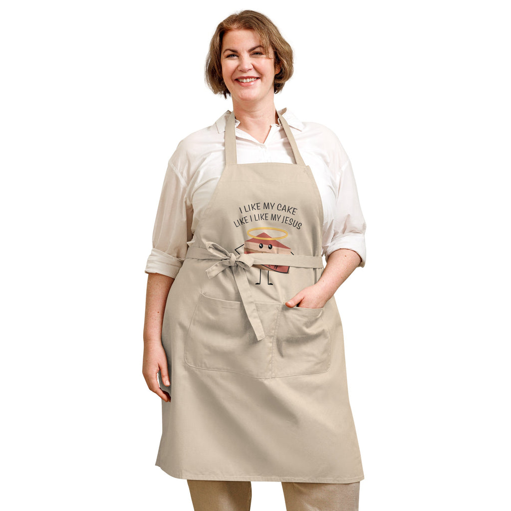GTI Organic Cotton Apron - I Like My Cake