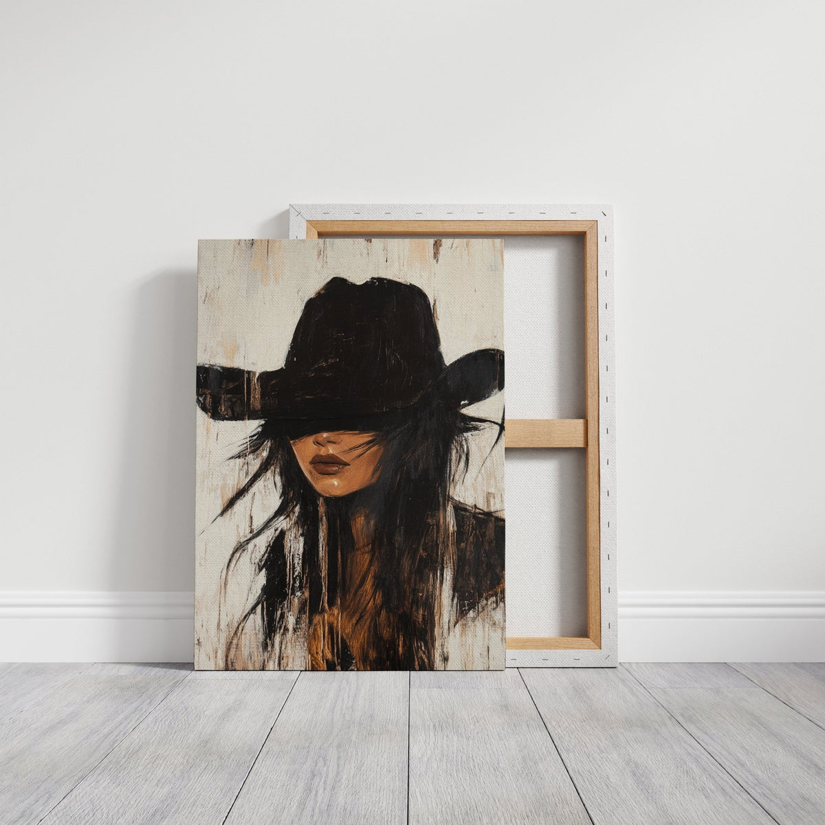 Outlaw Grace Western Cowgirl Portrait - Quarter Circle AK Boutique