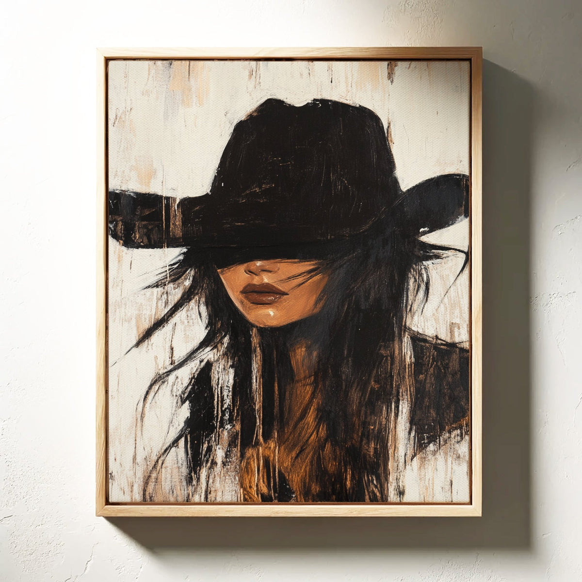 Outlaw Grace Western Cowgirl Portrait - Quarter Circle AK Boutique