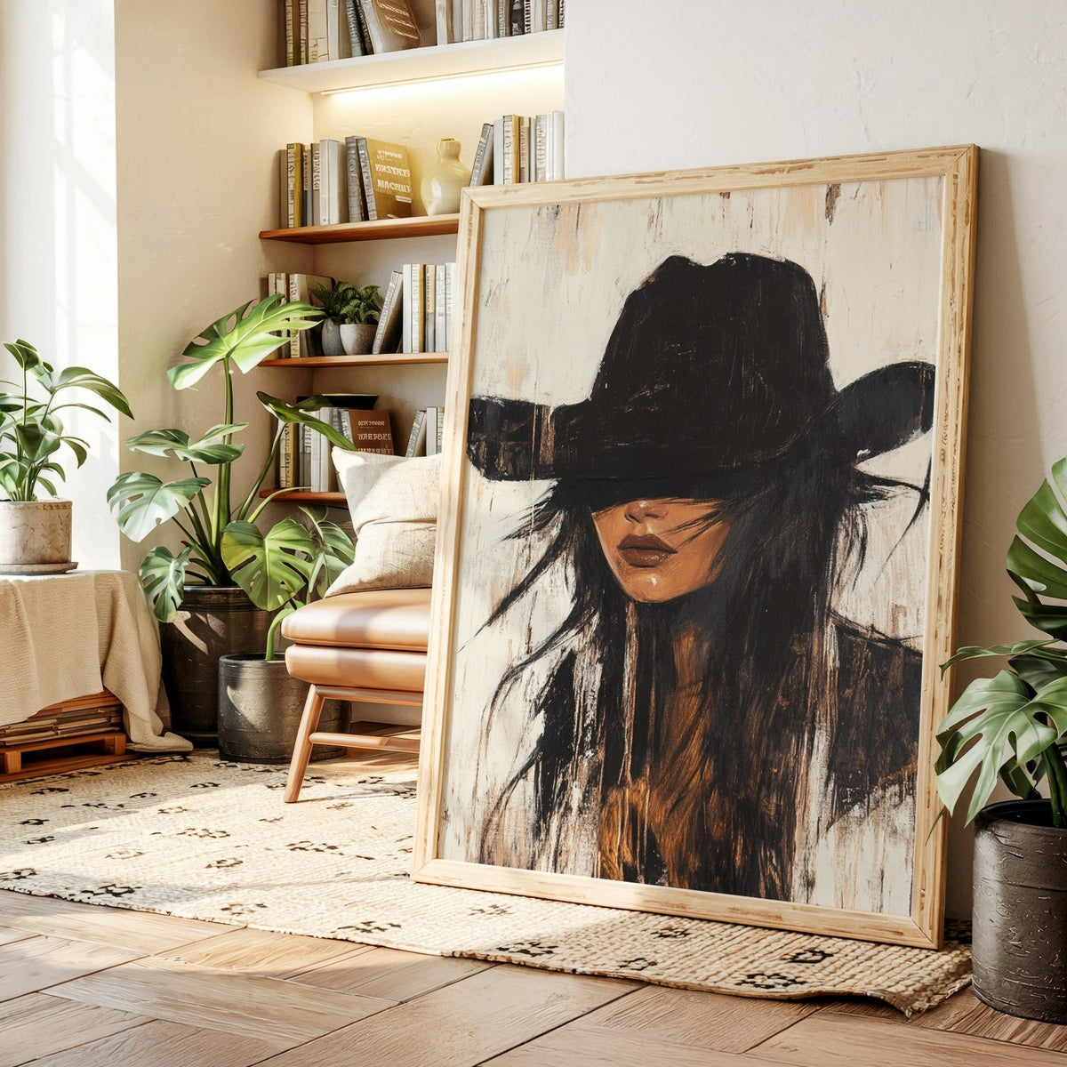Outlaw Grace Western Cowgirl Portrait - Quarter Circle AK Boutique