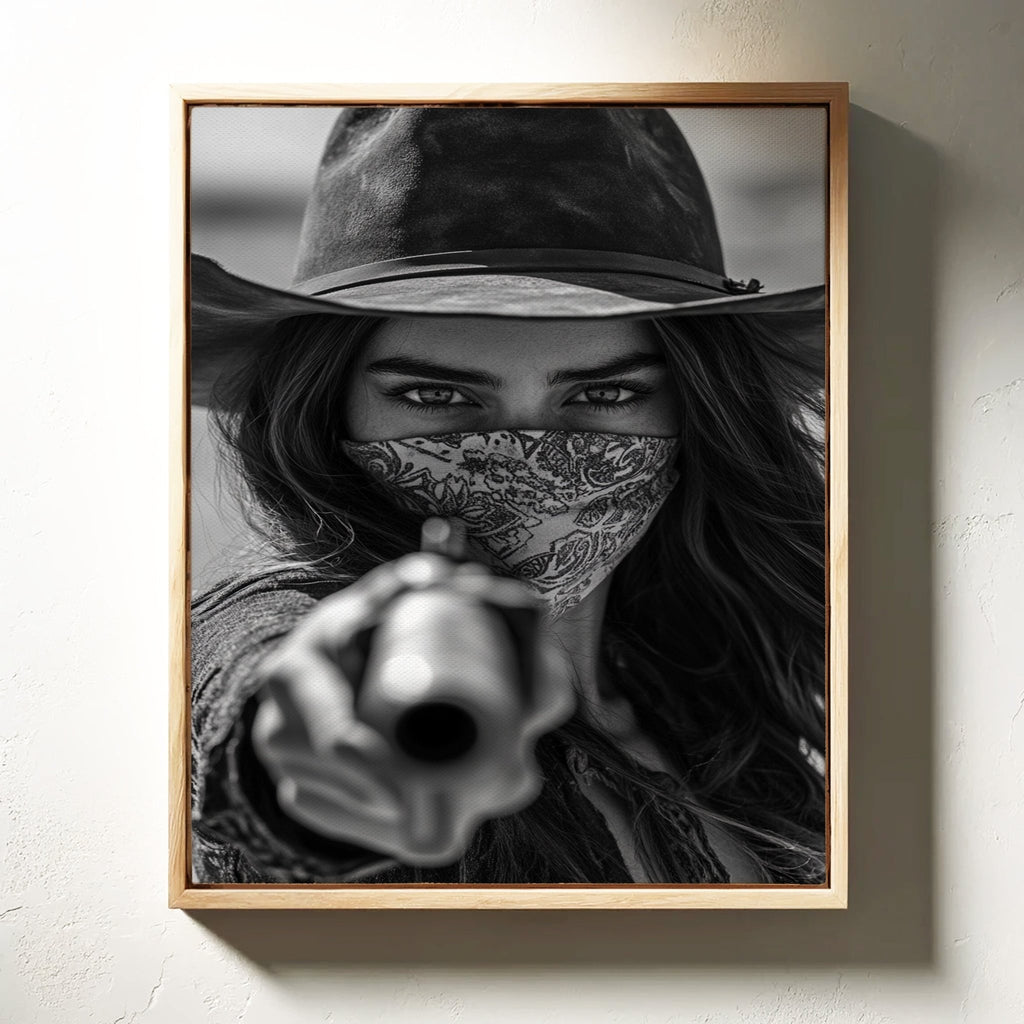 Outlaw Stare - Quarter Circle AK Boutique