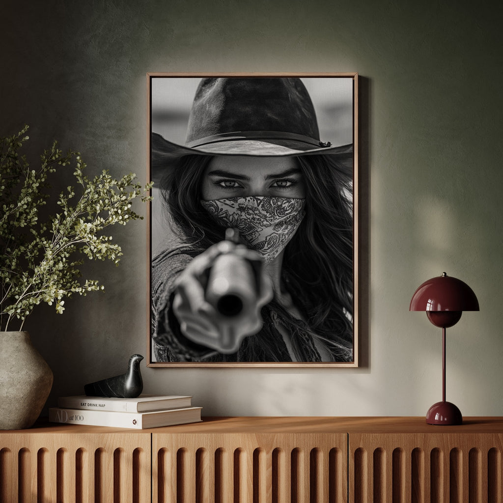 Outlaw Stare - Quarter Circle AK Boutique