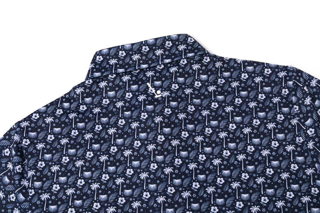 Paradise Dreaming Men's Polo - Quarter Circle AK Boutique
