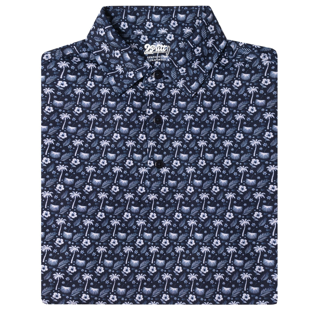 Paradise Dreaming Men's Polo - Quarter Circle AK Boutique
