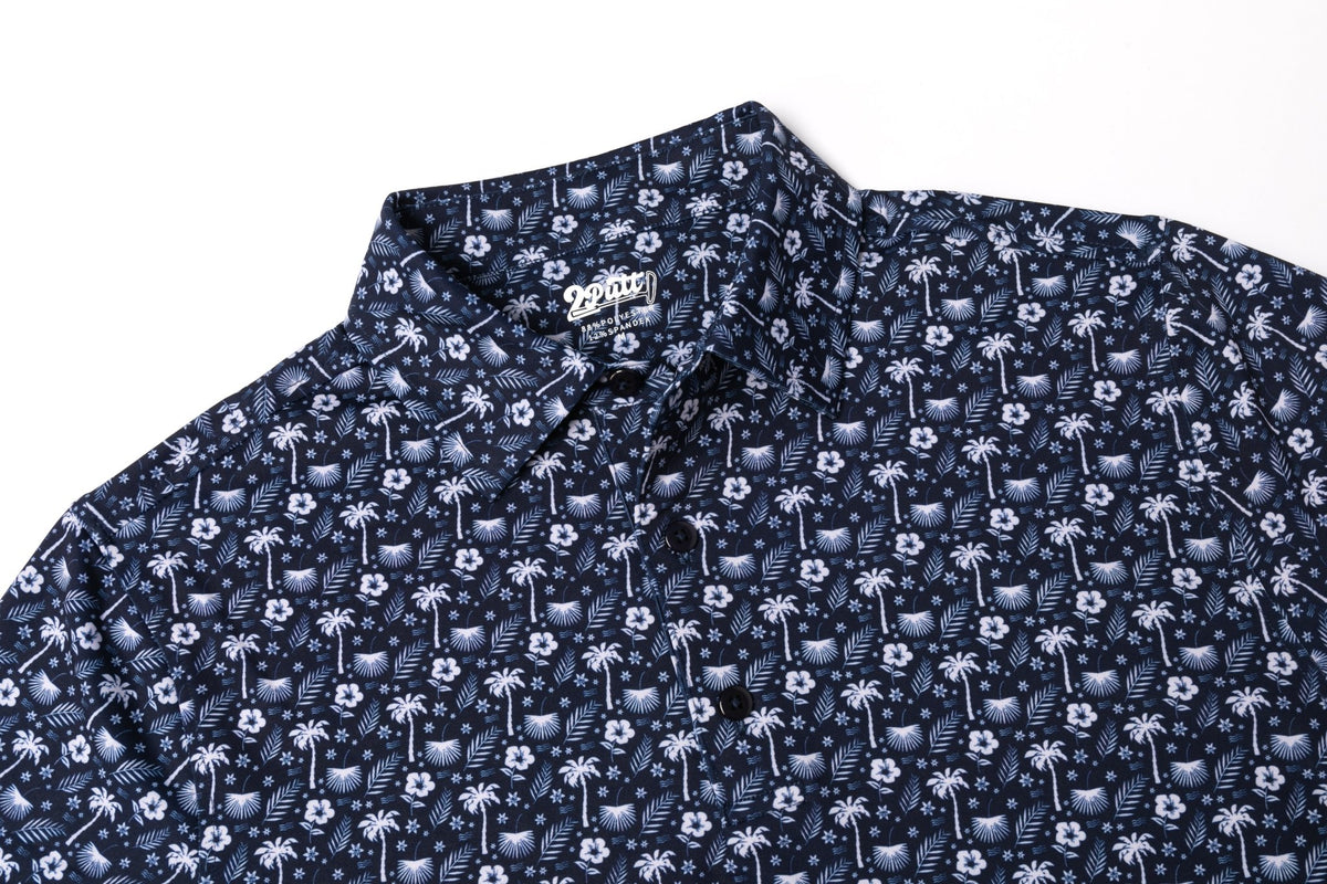 Paradise Dreaming Men's Polo - Quarter Circle AK Boutique