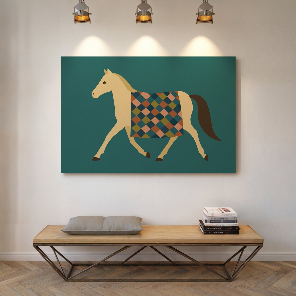 Patchwork Pony Parade - Quarter Circle AK Boutique