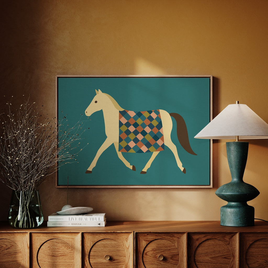 Patchwork Pony Parade - Quarter Circle AK Boutique