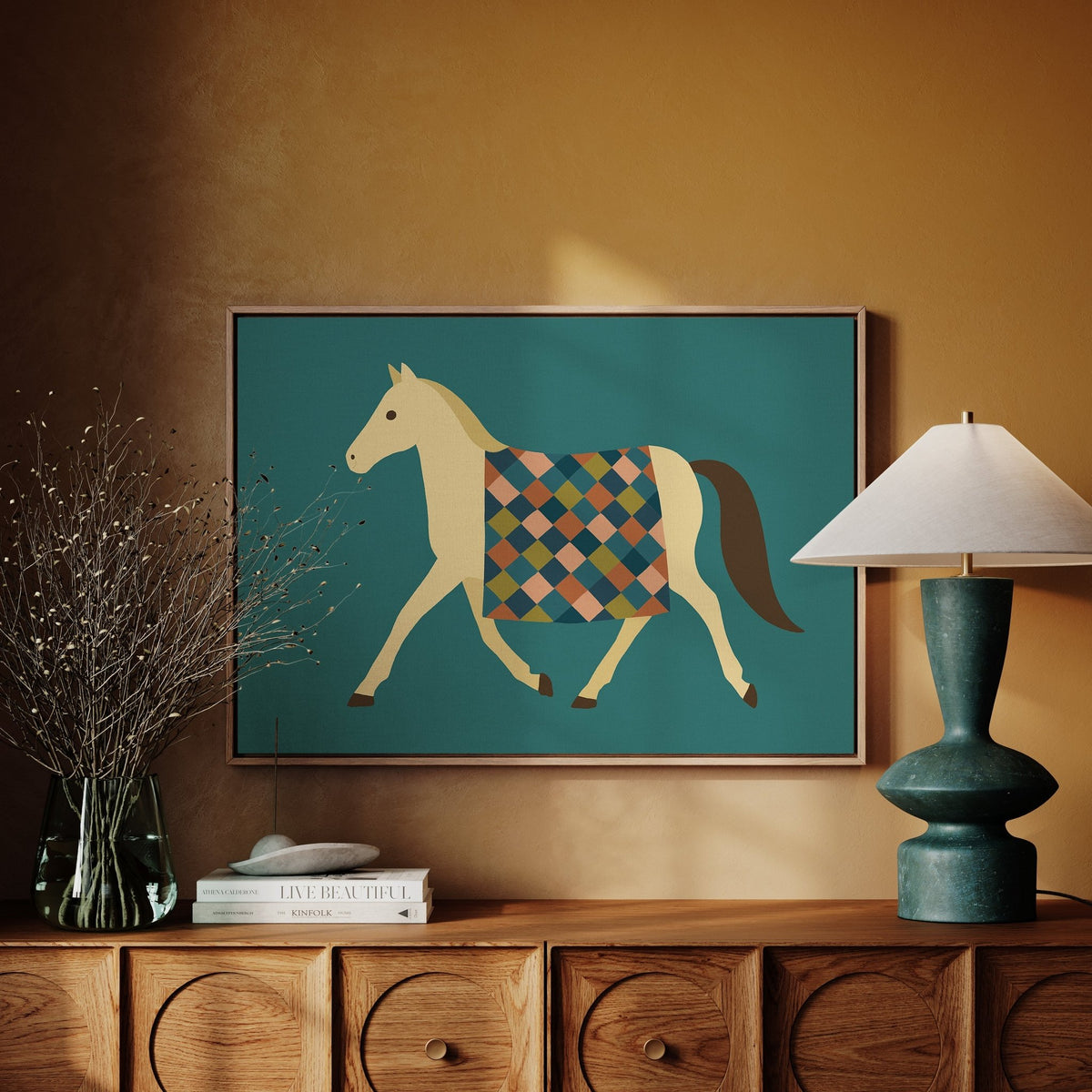 Patchwork Pony Parade - Quarter Circle AK Boutique