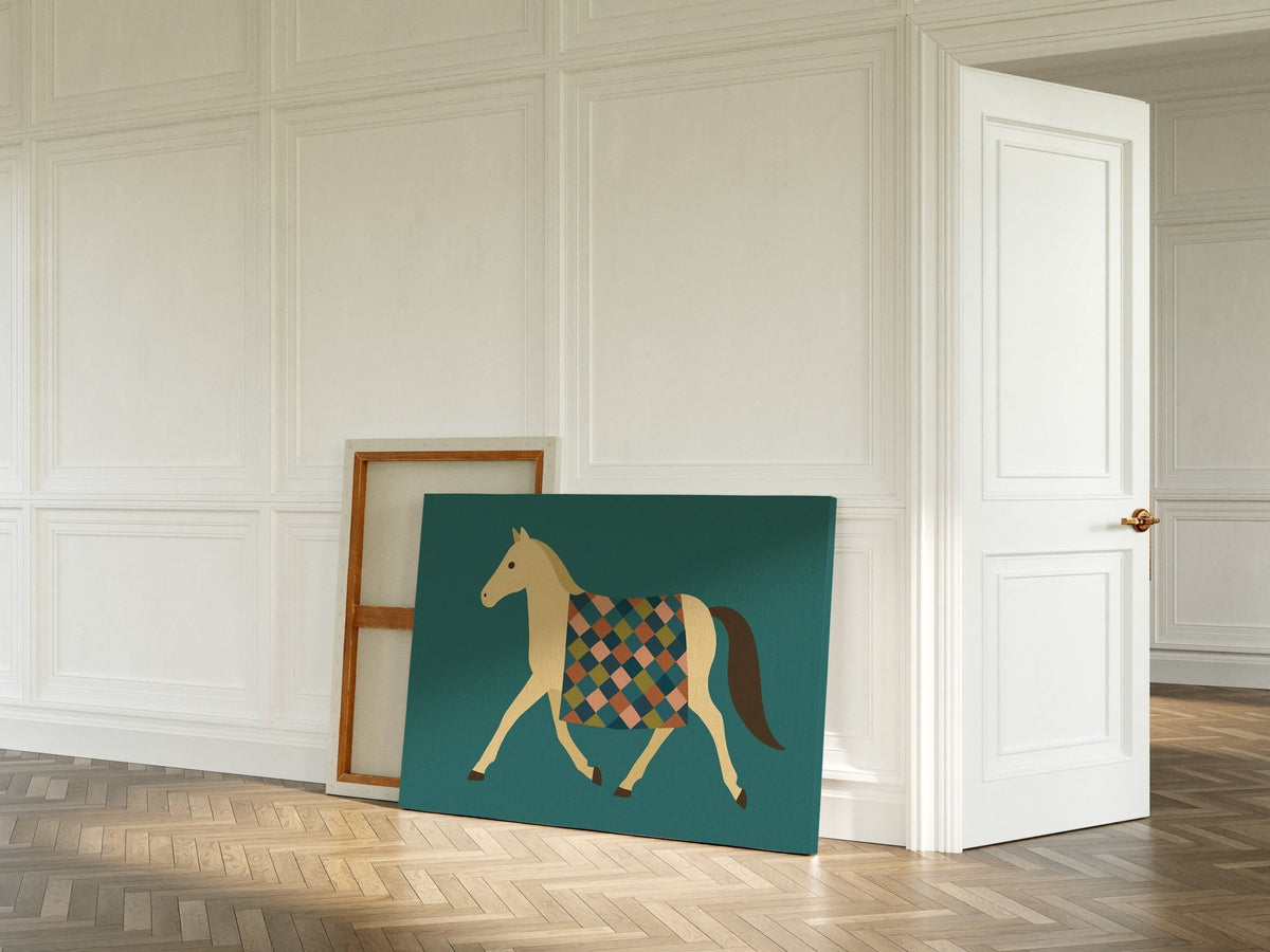 Patchwork Pony Parade - Quarter Circle AK Boutique