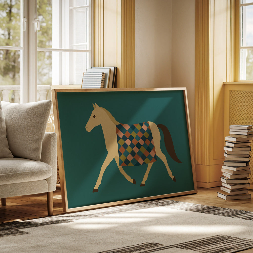 Patchwork Pony Parade - Quarter Circle AK Boutique