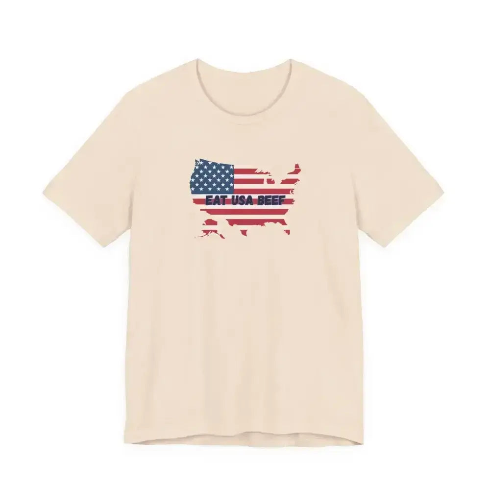 Patriotic Beef T-Shirt, Beef Pride Tee, Meat Lovers Patriotic Apparel