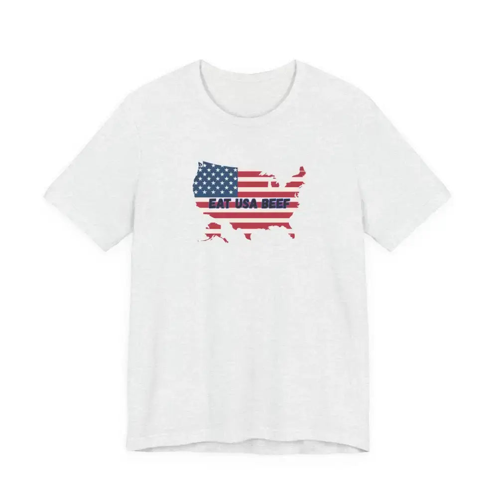 Patriotic Beef T-Shirt, Beef Pride Tee, Meat Lovers Patriotic Apparel