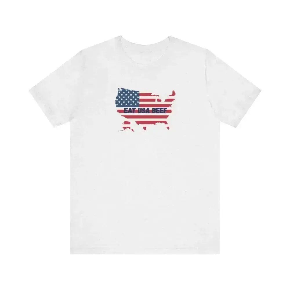 Patriotic Beef T-Shirt, Beef Pride Tee, Meat Lovers Patriotic Apparel