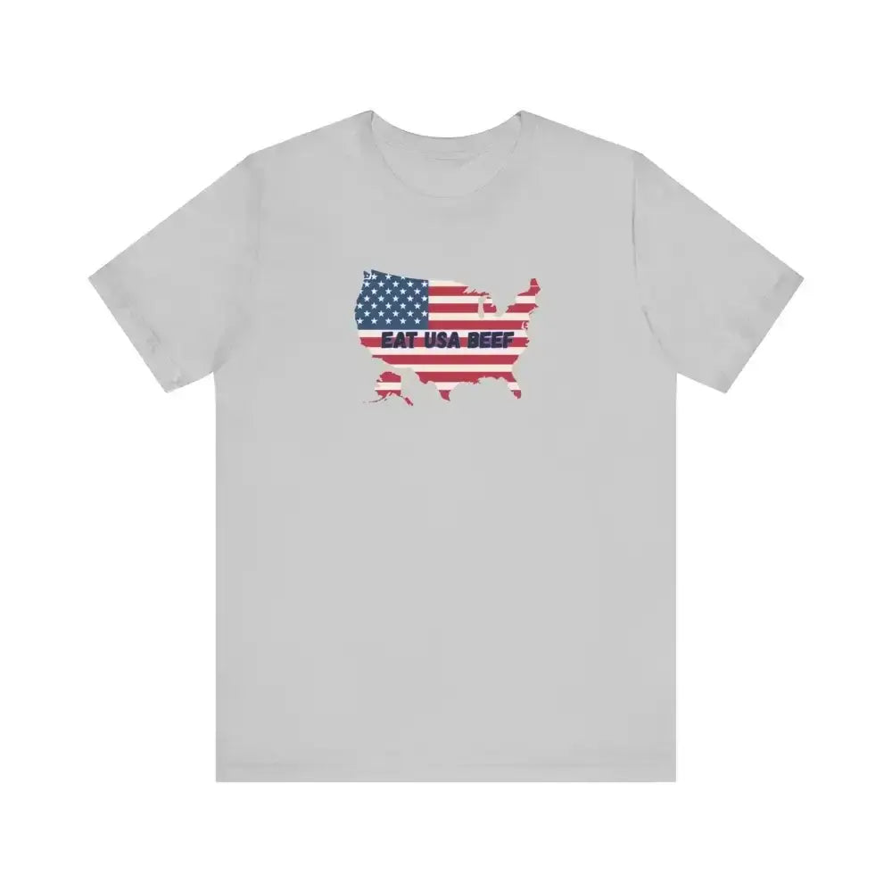 Patriotic Beef T-Shirt, Beef Pride Tee, Meat Lovers Patriotic Apparel