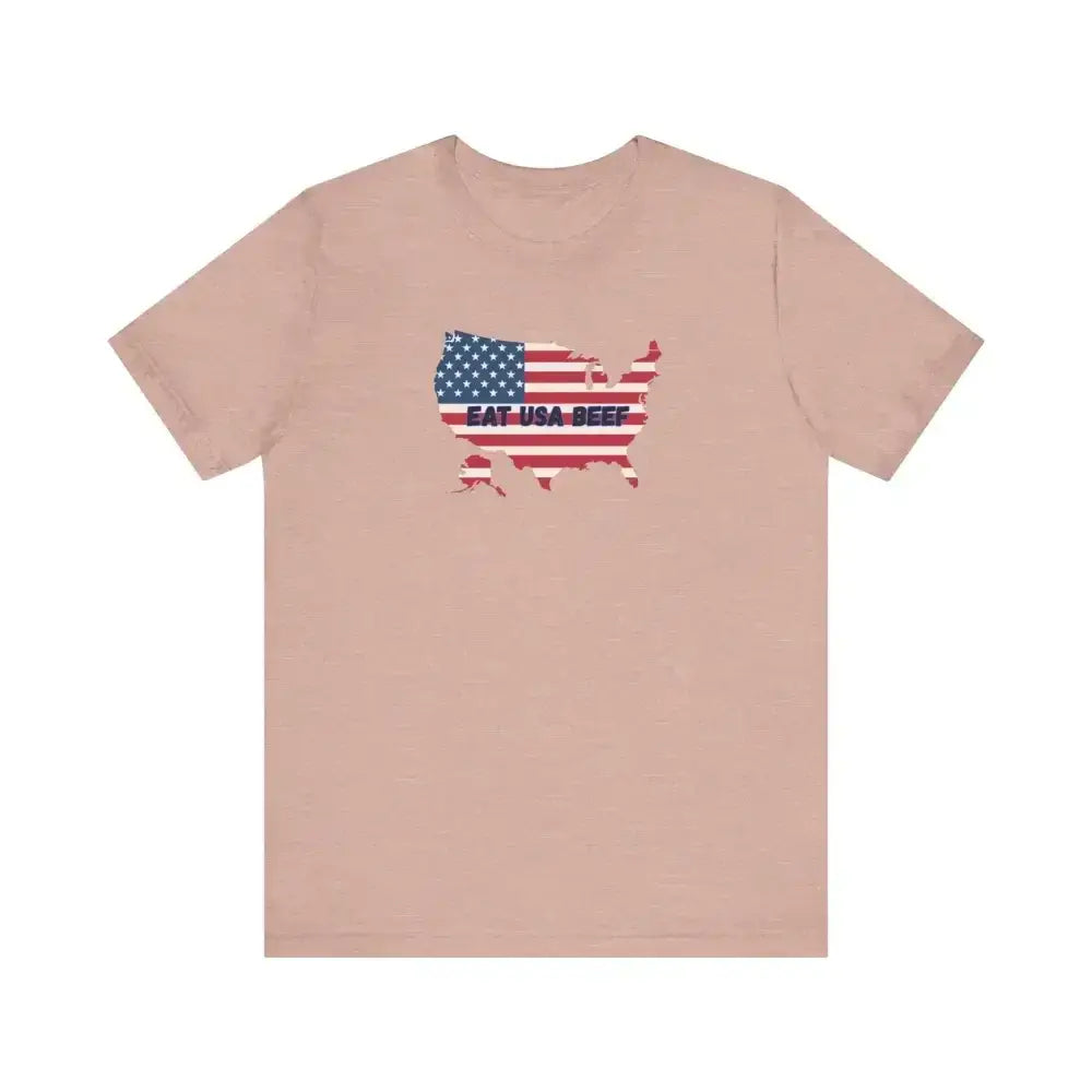 Patriotic Beef T-Shirt, Beef Pride Tee, Meat Lovers Patriotic Apparel