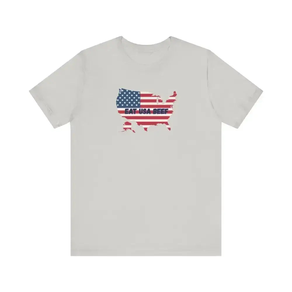 Patriotic Beef T-Shirt, Beef Pride Tee, Meat Lovers Patriotic Apparel