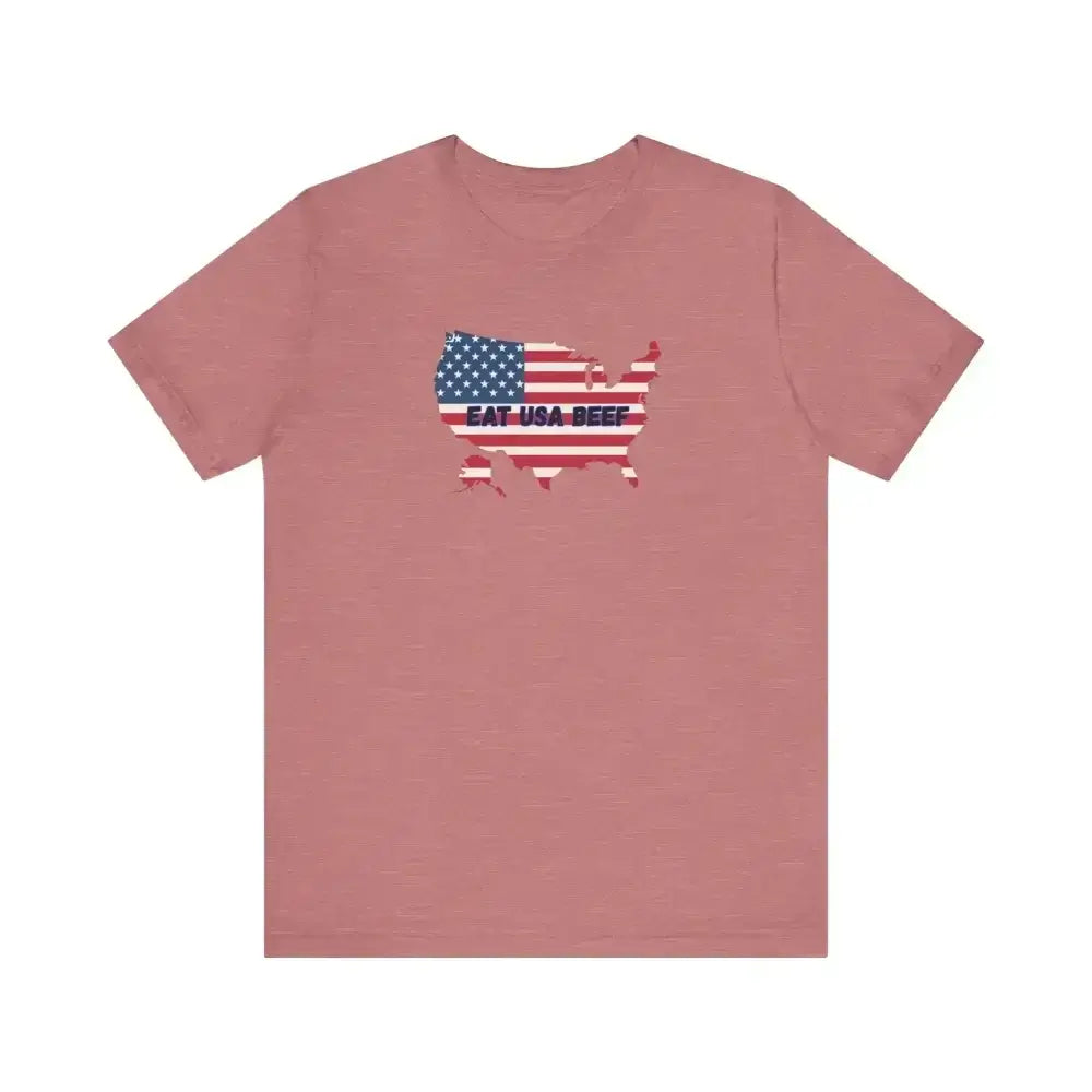 Patriotic Beef T-Shirt, Beef Pride Tee, Meat Lovers Patriotic Apparel