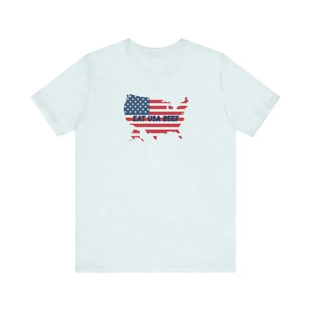 Patriotic Beef T-Shirt, Beef Pride Tee, Meat Lovers Patriotic Apparel