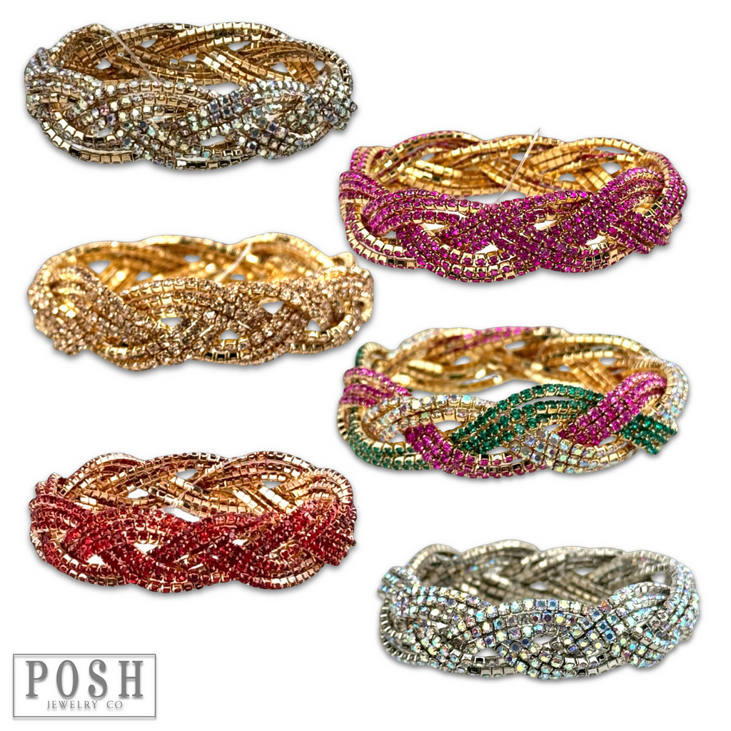 Rhinestone bracelet